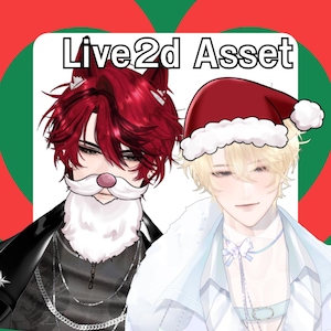 Vtuber Asset : Christmas [PNG + Live2d]