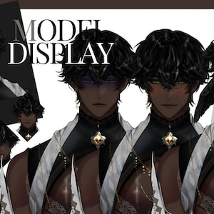 Vtuber Male model live2d (Ready to use, Premade)