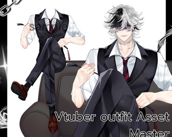 Vtuber outfit Asset : Master (No rig)