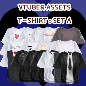 Tenue Vtuber Atout : 17 T-shirt