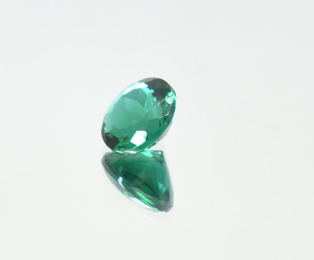 12mm Natural Colombian Emerald – 8.95ct Round Faceted VVS Loose Gemstone