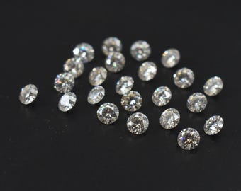 White Moissanite Diamonds | Sparkling Loose Stones for Jewelry Making | Eco-Friendly & Affordable Diamond Alternative