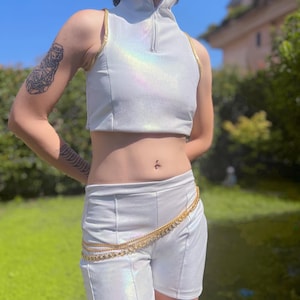 Costume cosplay di Rumi Shimmer dei cacciatori di demoni Kpop