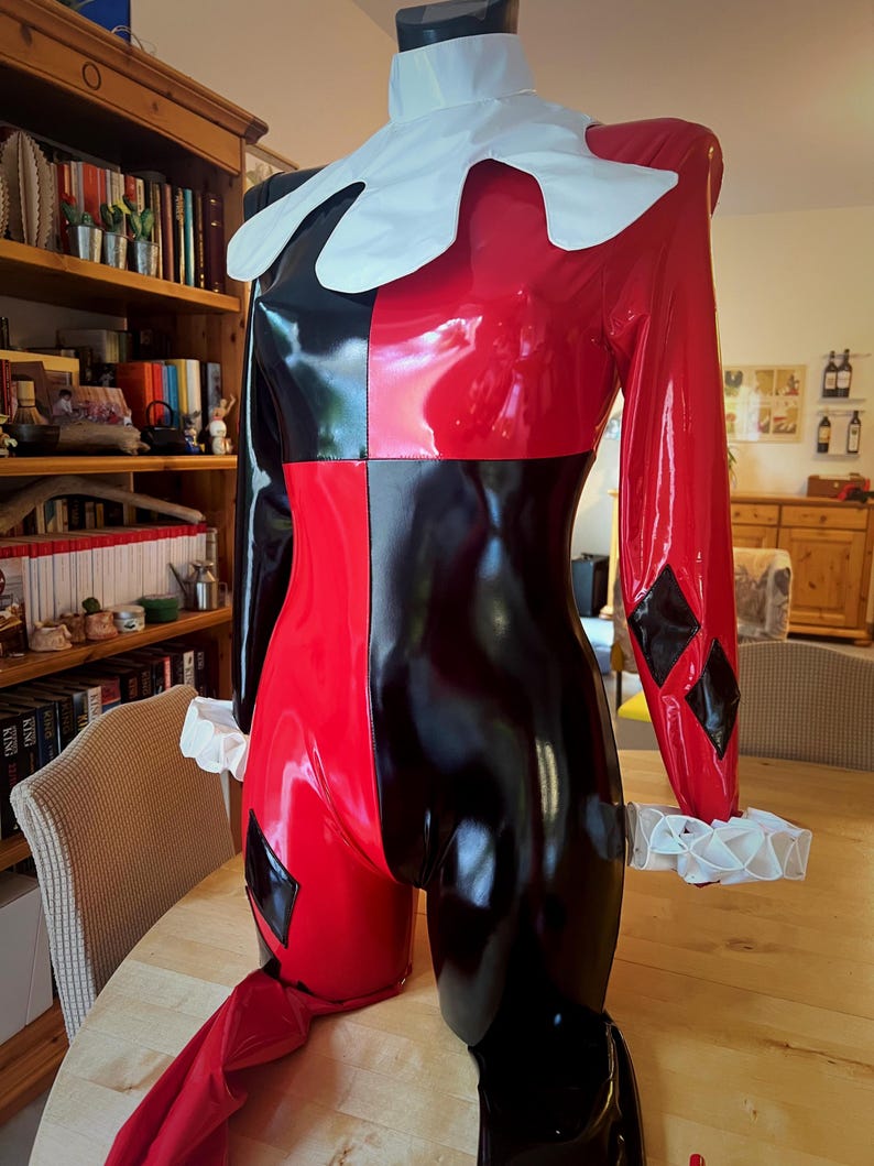 Costume Cosplay Di Harley Quinn Etsy