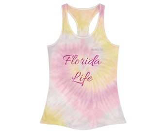 Débardeur Florida Living - Débardeur dos nageur tie-dye