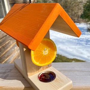 Double-Cup Jelly and Fruit Oriole Feeder