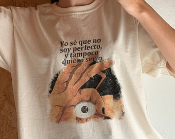 Camiseta No soy perfecto, Nadie Sabe Lo Que Va a Pasar Mañana Camisa, Camisa Benito, Regalo para Fan
