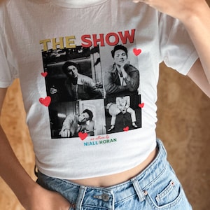 the show niall horan baby tee