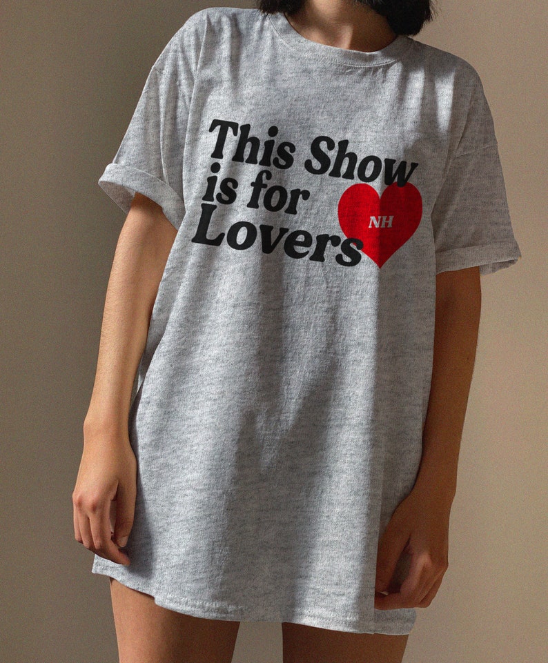 Deze show is voor liefhebbers tshirt, liefhebbers Niall shirt, de show Niall shirt, cadeau voor Grey