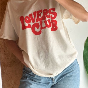Lovers Club Tshirt, The Show Niall shirt, Unisex Tshirt Natural