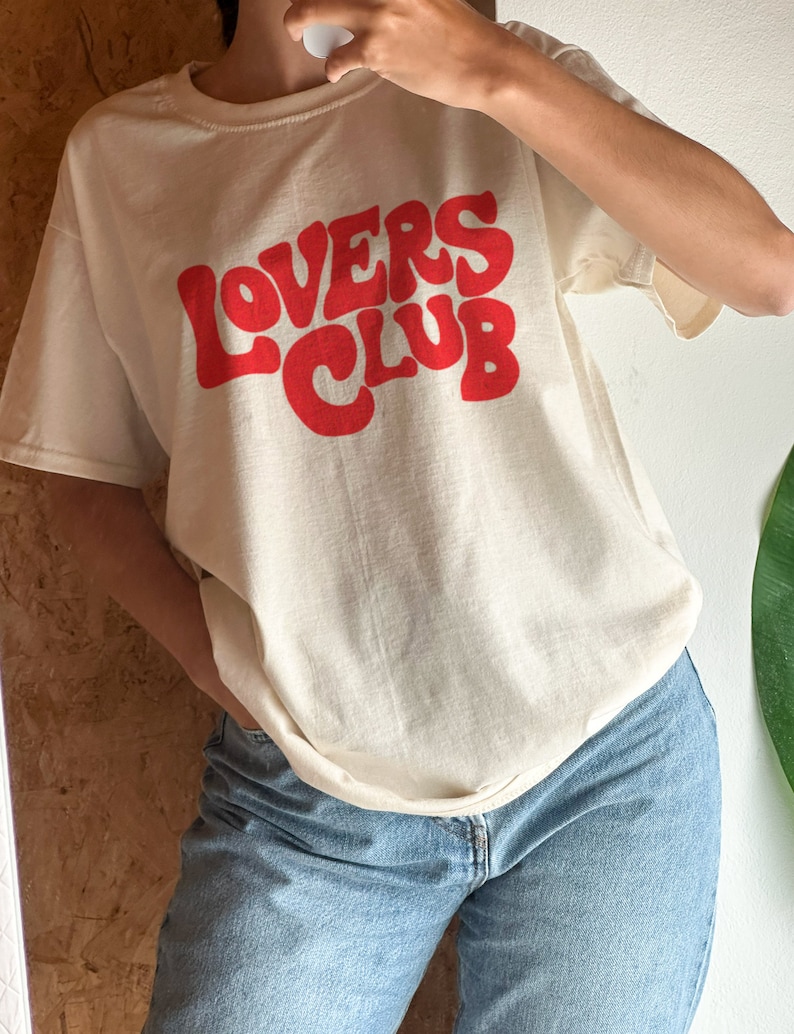 Lovers Club T-Shirt, The Show Niall Shirt, Unisex T-Shirt Natural