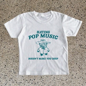 Baby T-Shirt, Y2k Baby T-Shirt, Vintage T-Shirt, Cartoon Meme Top, Vintage Baby T-Shirt
