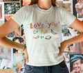 Love you to the moon Baby Tee, Love you to the moon t-shirt product logo