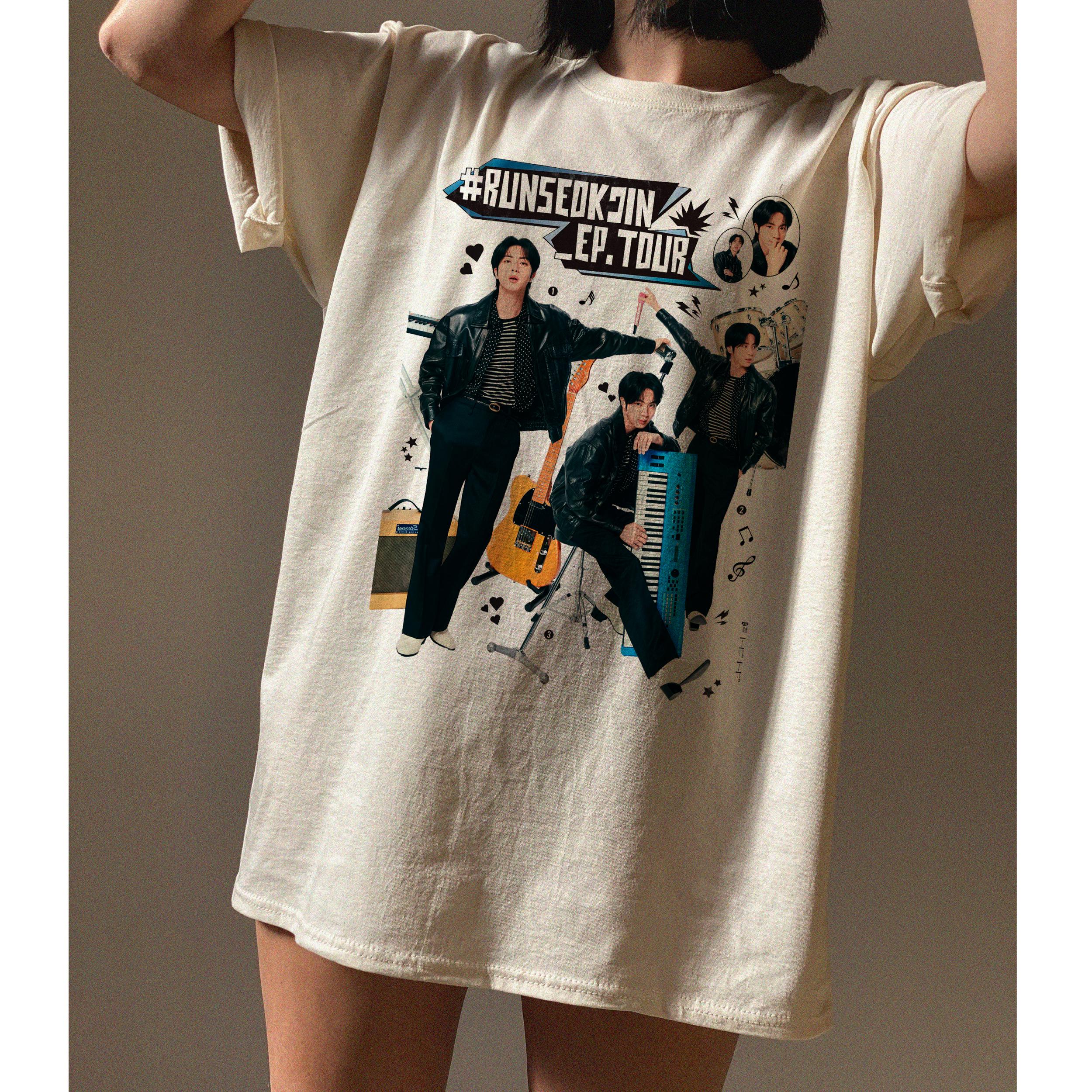 JIN RUNSEOKJIN TOUR Shirt, Jin Seokjin Tshirt, Kpop Merch