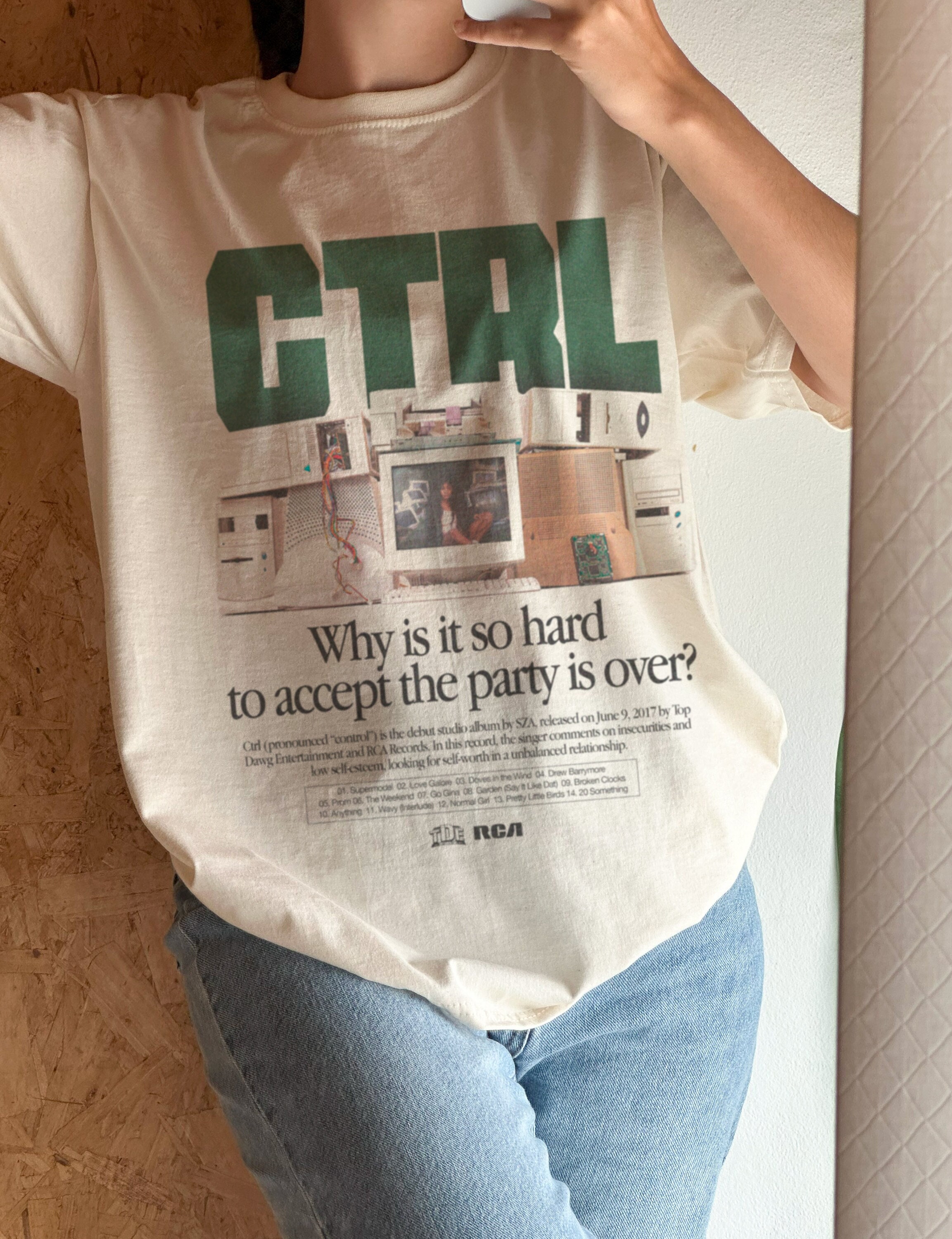 Discover CTRL tshirt, Hip Hop shirt