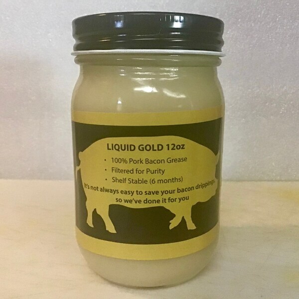 Bacon Grease Jar Etsy