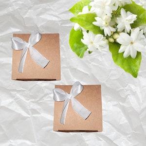 small gift box/gift box/gift box wedding/party favors/birthday/christening/gift box/small gift box kraft paper