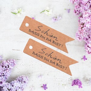 Etichette regalo personalizzate "È bello che tu sia qui", etichette regalo per matrimoni, etichette regalo per ringraziamenti, etichette regalo per feste,