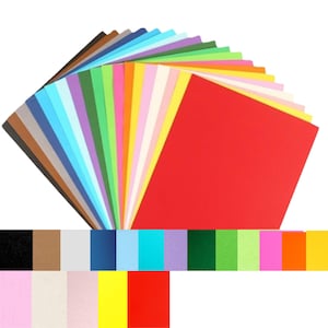 Foam rubber sheets in various colors, DIY foam rubber, crafts, foam rubber plain, foam rubber by the meter, craft materials
