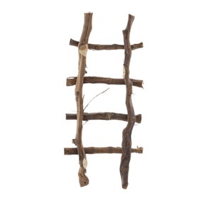 Garden decoration wooden ladder, garden decoration, ladder for decorating, ladder decoration, ladder wood, dekotrens, decoration wood, wooden ladder for crafting,