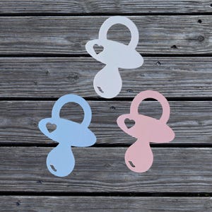 Baby shower / Etiquetas de regalo para bebé / Bautizo / Etiquetas de regalo de papel kraft / Nacimiento / Etiquetas de papel / Regalos para bebé / Etiquetas de regalo para chupete