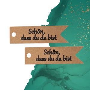 25 Etichette regalo &quot;È bello averti qui&quot; / etichette regalo personalizzate / etichette regalo per matrimoni / etichette regalo di ringraziamento / etichette