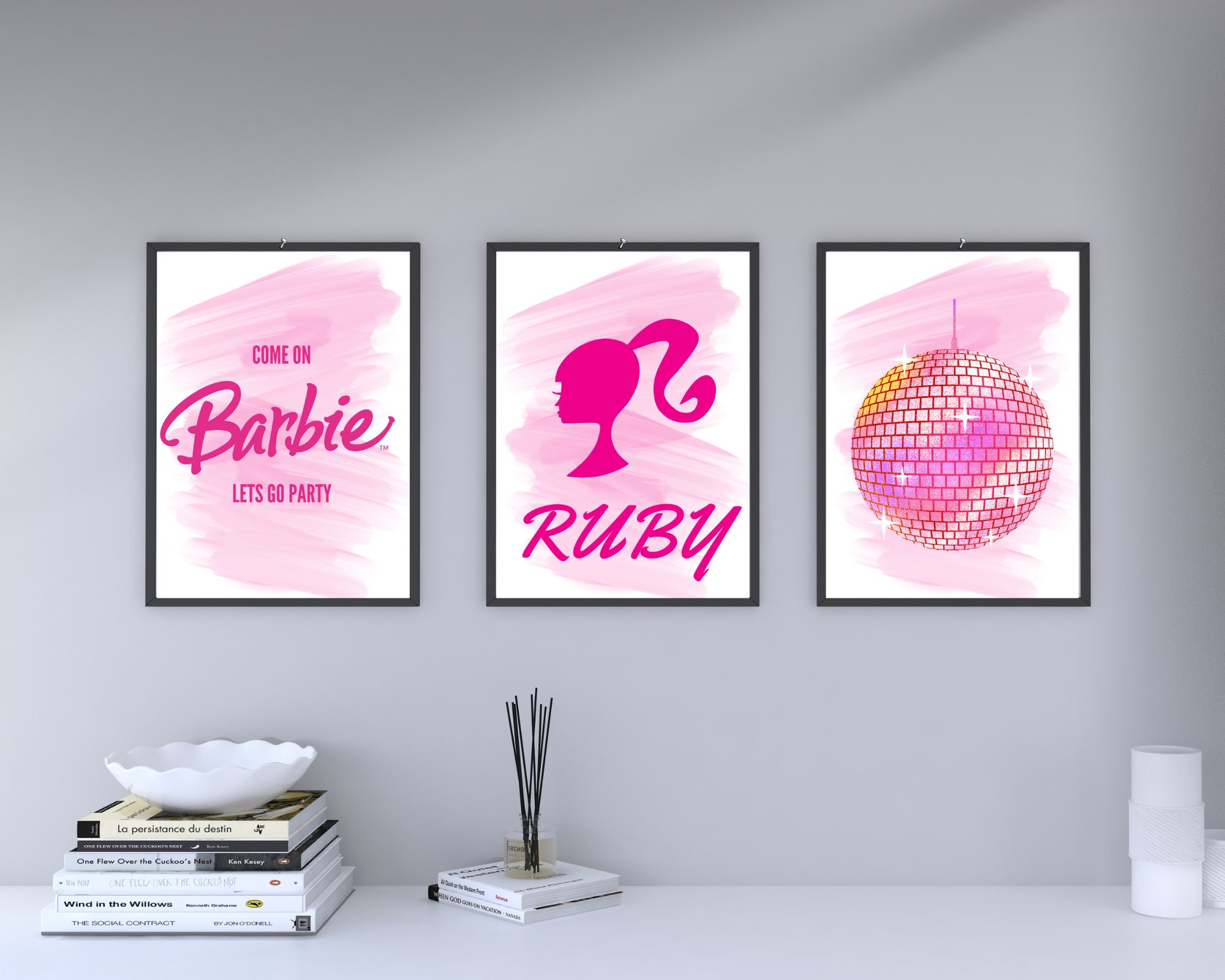 Barbie Bedroom Decor Etsy UK
