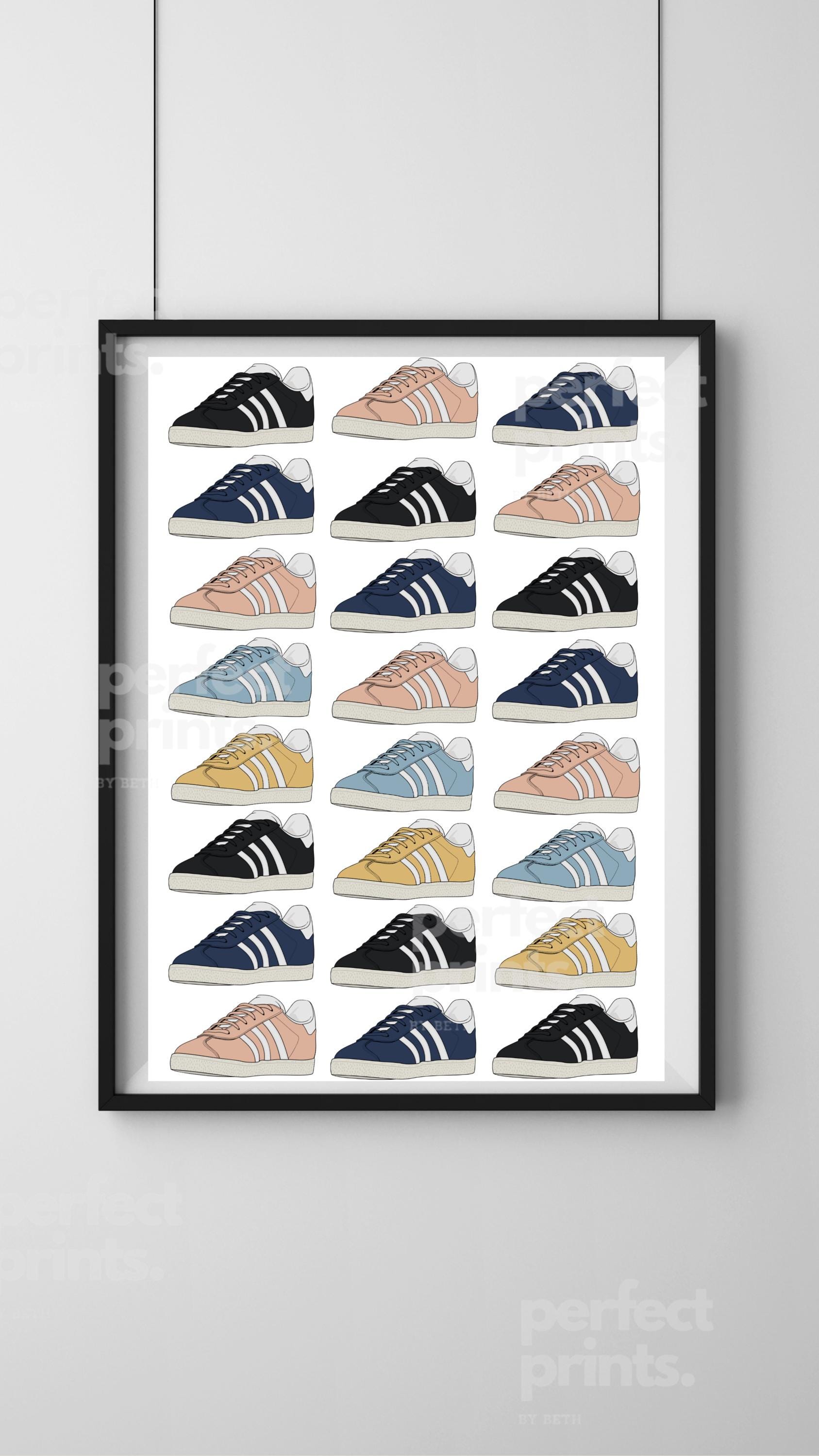 Adidas Gazelle Print UK