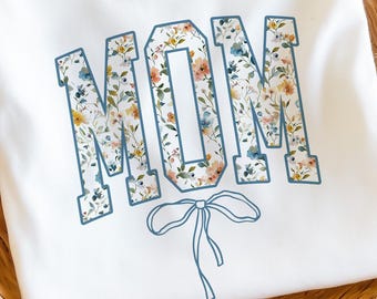 Mamá PNG, Mamá PNG, Chica PNG, Abuela millennial PNG, Estilo preppy PNG floral, Mamá PNG, Día de la Madre PNG (Descarga digital)