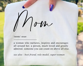 Camiseta para mamá PNG Regalos para el Día de la Madre para mamá (Descarga digital)