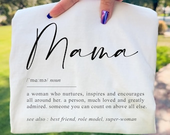 Camiseta para mamá PNG Regalos para el Día de la Madre para una mamá especial (Descarga digital)