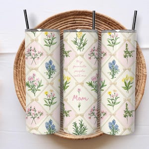 Copo de presente para mamãe, presente de dia das mães, minhas pessoas favoritas me chamam de mamãe, designs de copo de sublimação, copo de 20 onças, arquivo de aniversário de mamãe PNG
