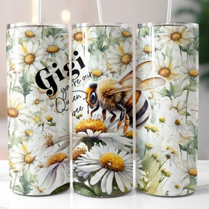 Gigi Tumbler Wrap, Gigi Definition Mother&#39;s day gift, Grandma Sublimation Tumbler, 20oz Wild Flowers Tumbler PNG | DIGITAL DOWNLOAD