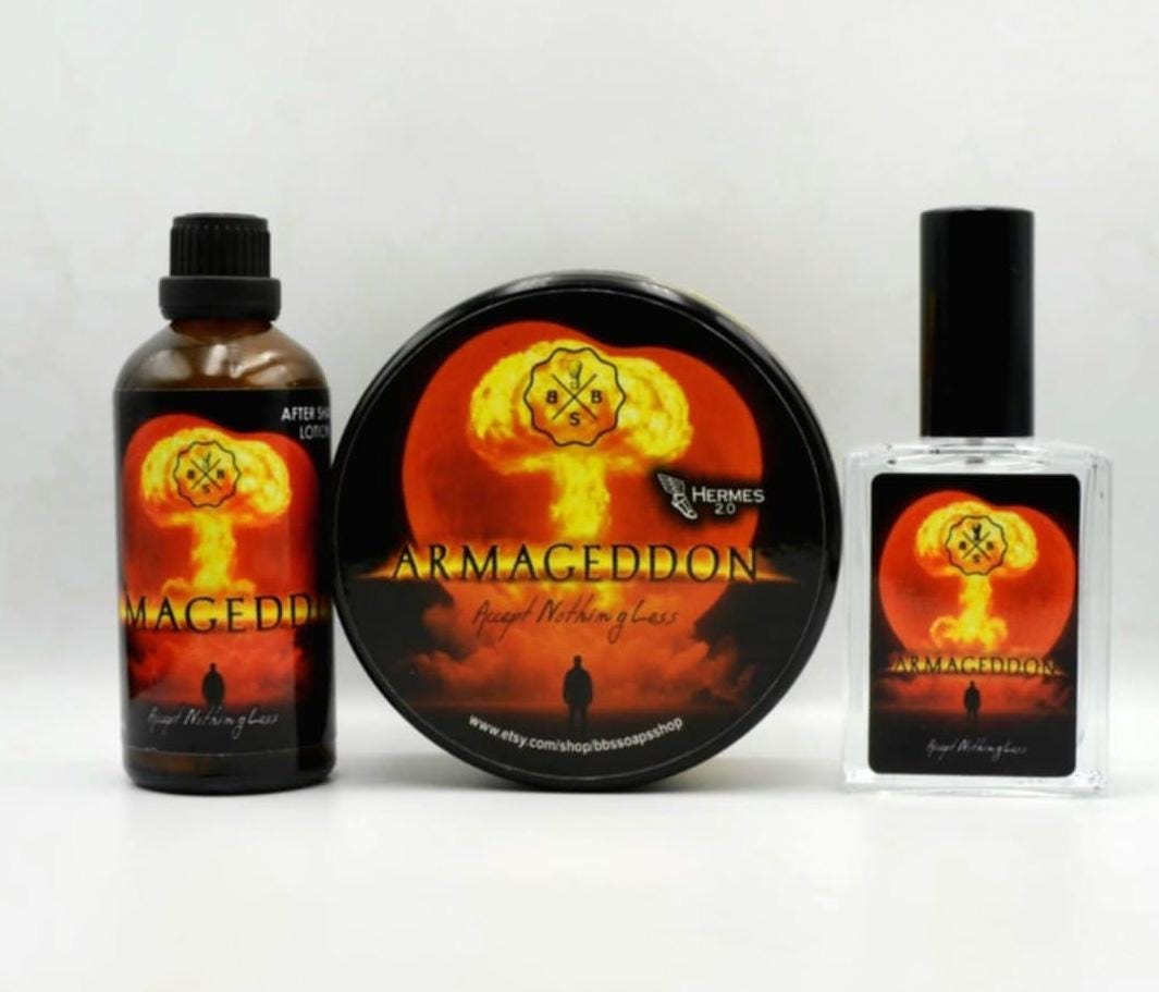 BBS Armageddon Shaving set & EDP Cologne