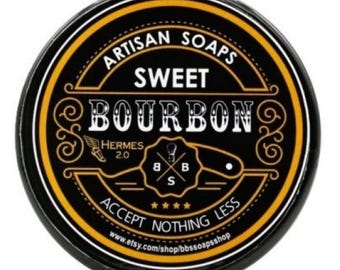 Sweet Burbon Shaving Soap&Aftershave Lotion set