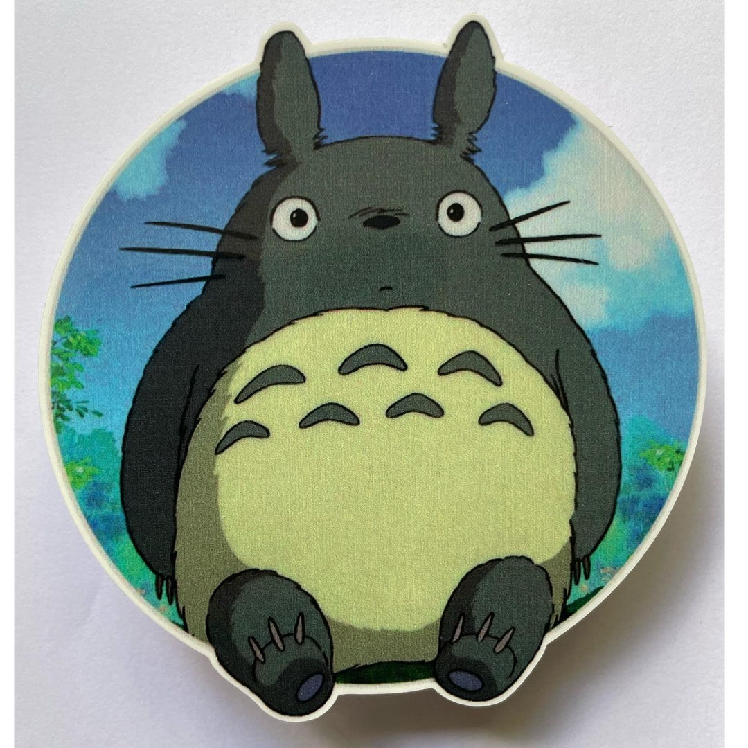 Totoro Sticker, High Resolution, UV Laminated, Weatherproof Decal ...