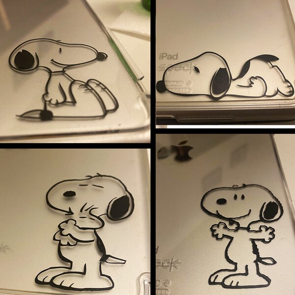 Snoopy Car Decal Etsy