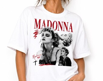 Vintage 00s MADONNA Confession Tour Cross Tee - Etsy