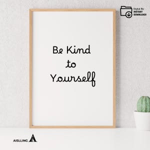Inspirational Quote Wall Art Printable | Motivational Poster Digital Download | Positive Affirmation Print for Home Office Decor
