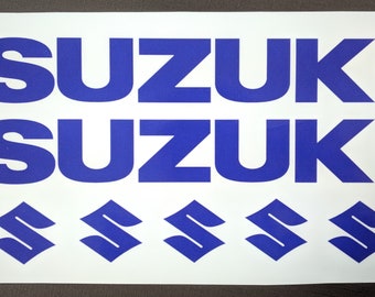 Fe kit 2 Suzuki + 5 logo GSXR Stickers stickers logo GSX R RR