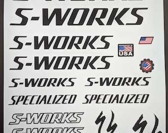 S-Works Decals Stickers Bicycle Autocollant Aufkleber Adesivi