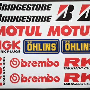 Race Sponsor Decal - Etsy Ireland