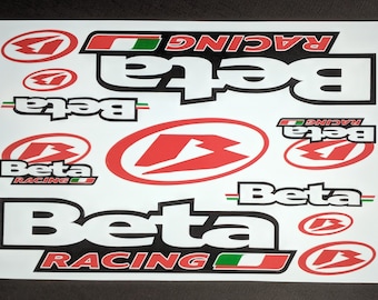 Beta Decals Adesivi Moto Vinile Kit Grafica Autocollant Laminé