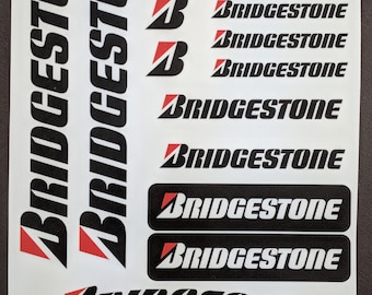 Bridgestone Tires Decals Stickers Vinyl Graphics Aufkleber Adesivi