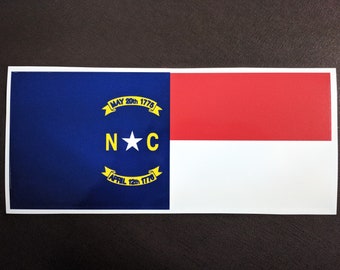 CJ 2 Silverado Bandera de Carolina del Norte Emblema de vinilo Chevy universal superpuesto