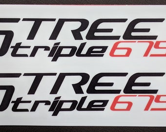 Sticker décoratif Street Triple 675