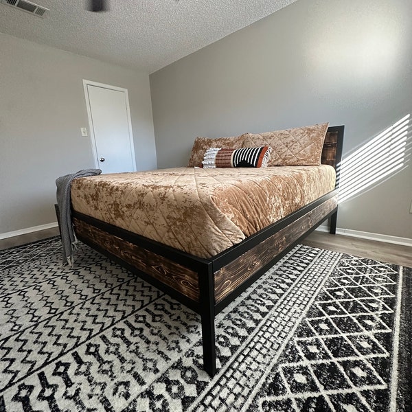 King Bed Frame Etsy