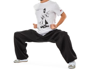 wu designs Linen (Heavy) Kung Fu & Tai Chi Training Pants