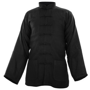 Cotton Linen (light) Kung Fu Qi Gong Tai Chi Shirt - For Martial Arts Jacket Standing Collar Longarm