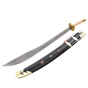 Long Quan Kung Fu Dao Saber - Tai Chi Wushu Training Chinese Vintage